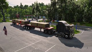 ABSURD WEIGHT! Can We Carry This Load of Wood All the Way? 🚛⚡ [BeamNG.drive]