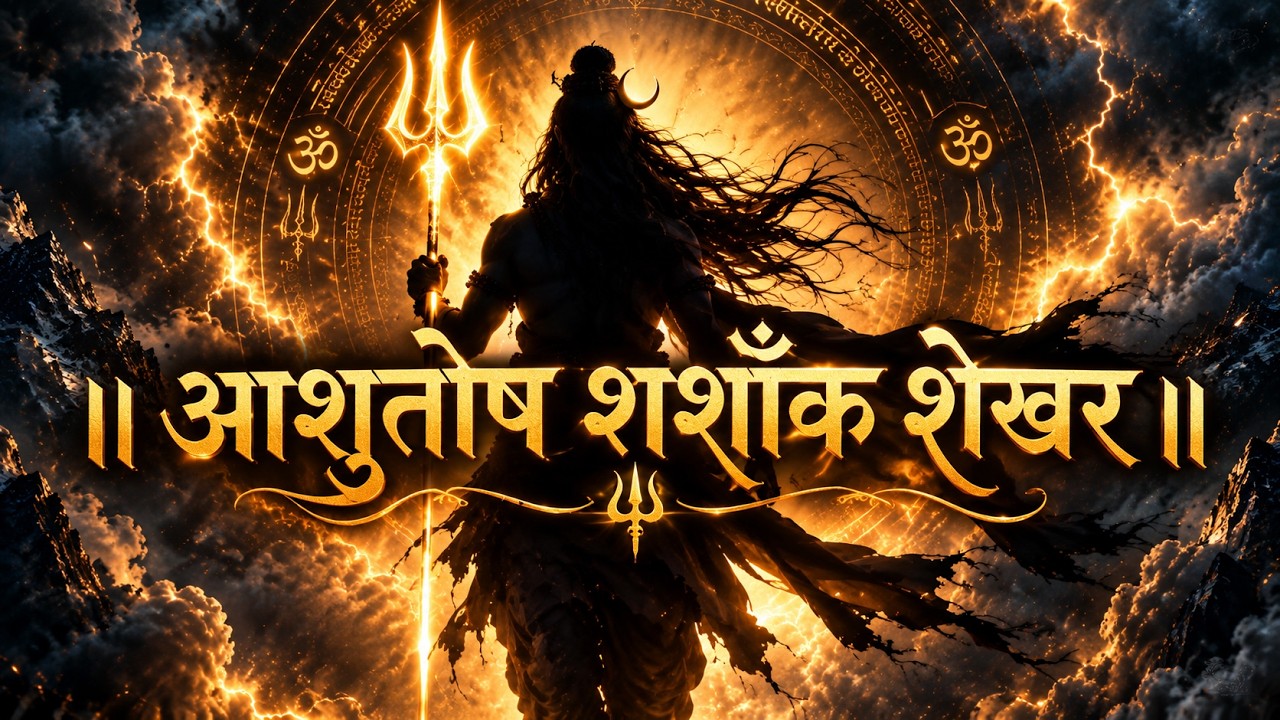 Om Namah Shivaya 🙏 | Ashutosh Shashank Shekhar | Beautiful Lord Shiva Bhajan | Lyrical Video