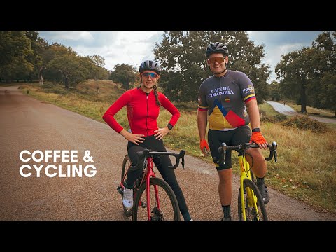 Finding out about coffee and cycling ! Learning about coffee with Pact