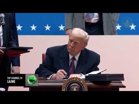 Top Channel/ Trump në Davos, propozim për Groenlandën: Besoj NATO do të jetë “e lumtur”!