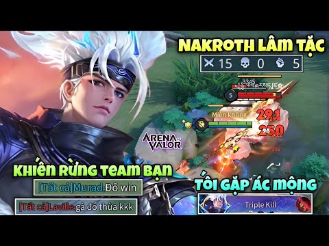 Nakroth Lâm Tặc Đã Khiến Rừng Team Bạn Tối Ngủ Gặp Ác Mộng NTN Khi Bị " Cướp Bùa Trước Mặt "
