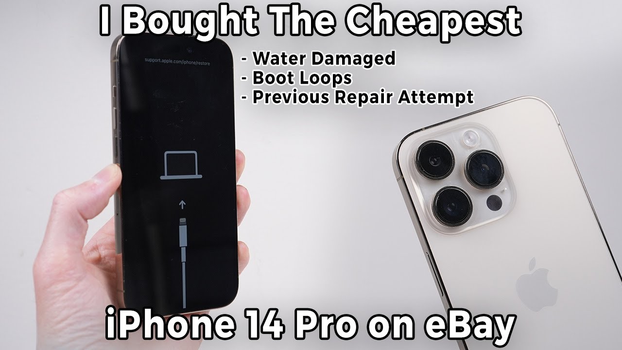 You Won’t Believe What It Took To Repair This Water Damaged iPhone 14 Pro