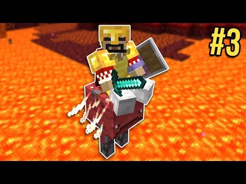 Minecraft: Nether Survival Let's Play Ep. 3 - My First Bastion