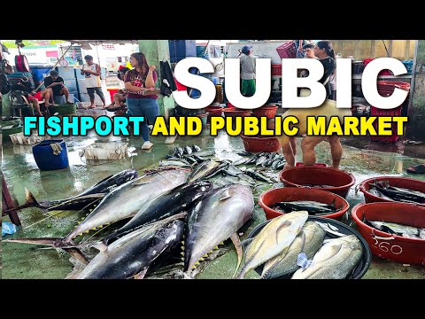 Market Day in Subic Zambales | Fishport Bountiful Catch and Modern Market Tour 2025