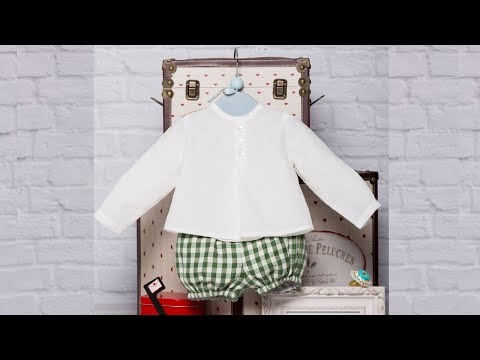 Conjunto de lino para bebé