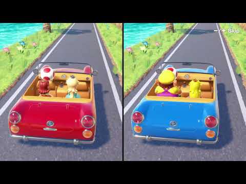 Mario Party 6 Original Vs Remake Minigames Comparison (GC Vs 3DS Vs Switch)