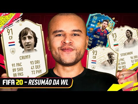 Convoquei o BARCELONA de CRUYFF e MESSI na busca do ELITE 1! - EP. #31 - Resumão da WL | FIFA 20 UT
