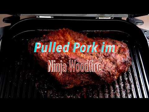 "Juicy Pulled Pork from the Ninja Woodfire Grill – Perfect BBQ Quality with a Smoky Flavor!"