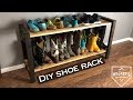 DIY Simple Modern Shoe Rack