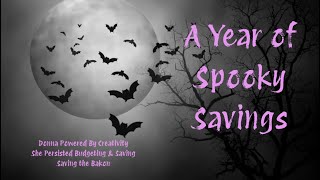 A Year of Spooky Savings with @DonnaPoweredbyCreativityand @SavingTheBakon| Property Tax Savings