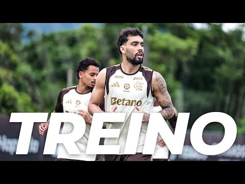 FLAMENGO TREINA NO NINHO DO URUBU DE OLHO NO BRASILEIRÃO