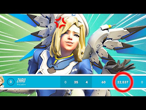 When 22k Healing is NOT ENOUGH... 😭 Grandmaster Mercy - Overwatch 2