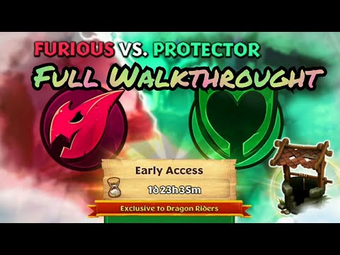 FURIOUS VS. PROTECTOR Completed | Full Walkthrought | Gauntlet Event | Dragons: Rise Of Berk