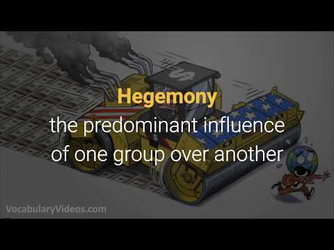 HEGEMONY - 意味、写真と例題付きの語彙 (HEGEMONY - Meaning, Vocabulary with Pictures and Examples)