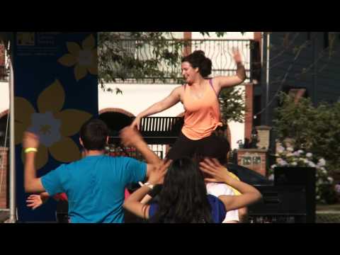 Kirby leading Zumba - K-Liber 4 Life - Balans