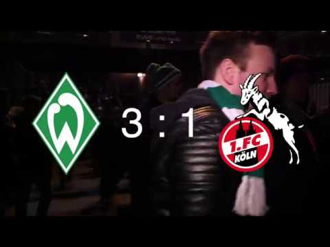 Nach dem Werder-Sieg: So feiern die Werder-Fans