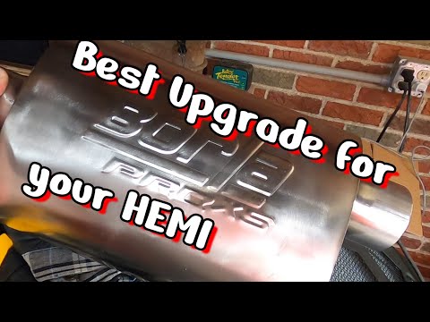 Borla Pro XS muffler on a #hemi and it\'s amazing!