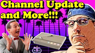 Channel Update: A Torn Tendon, Pee Wee Herman, and an Atari XEGS