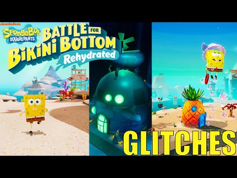 SpongeBob Battle for Bikini Bottom Rehydrated - Glitches