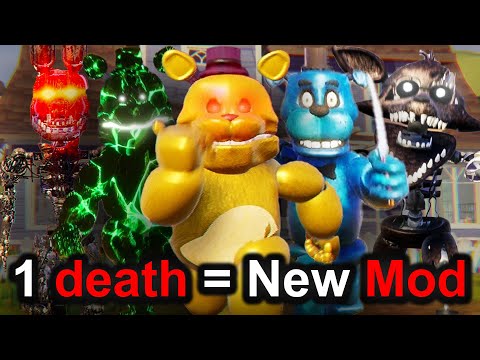 Hello Neighbor but EVERY Death Changes the Animatronic