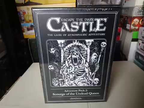 ESCAPE THE DARK CASTLE Adventure Pack 2: Scourge Of The Undead Queen Expansion Sealed Box 19.03.19