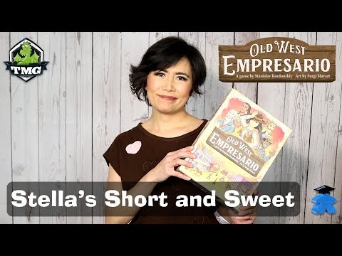 Old West Empresario Board Game - Stella's Short and Sweet