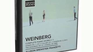 Mieczysław Weinberg - Complete Piano Works Vol. 1 Grand Piano GP603