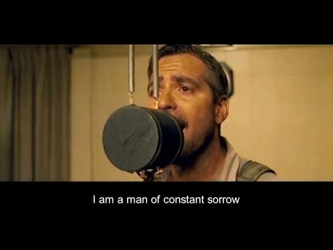 O' Brother - Man of constant sorrow - video & lyrics karaoke - Soggy Bottom Boys
