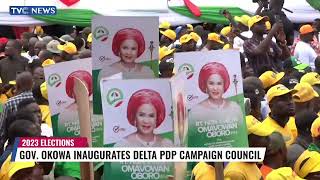 2023 Elections: Okowa Inaugurates Delta PDP Campaign Council