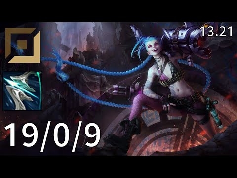 Jinx ADC vs Ziggs - EUW Master | Patch 13.21