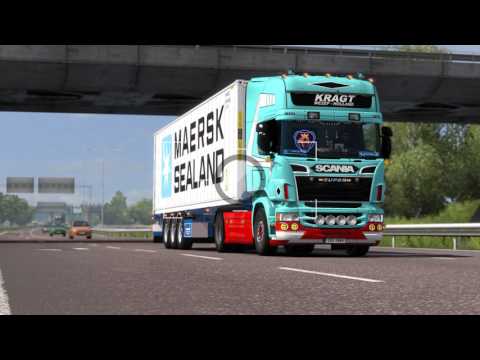 ETS2 Scania R500  Jonkoping - Uppsala