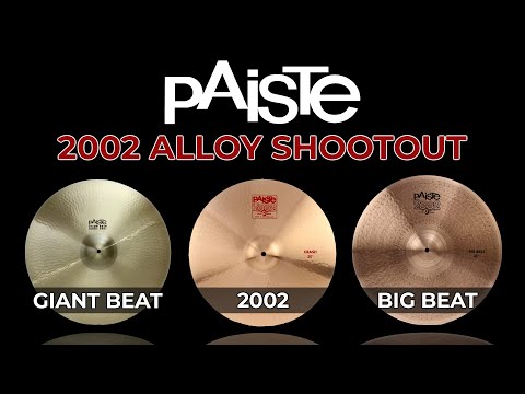 Paiste Cymbals Shootout - Giant Beat vs 2002 vs Big Beat