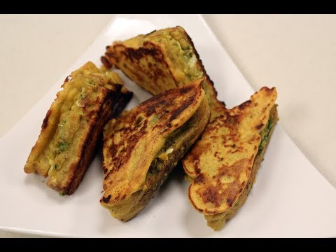 Jain Tawa Bread Pakoda | Snacks Recipe | Sanjeev Kapoor Khazna