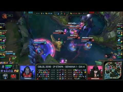 Luta KaBuM x Big Gods   CBLoL ~ May 2016