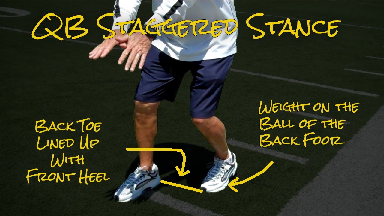 Correct Quarterback Stance