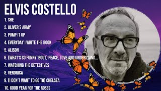 Elvis Costello Playlist Of All Songs ~ Elvis Costello Greatest Hits Full Album