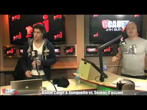 Battle Cauet & Gueguette vs Sexion d'assaut  C'Cauet sur NRJ