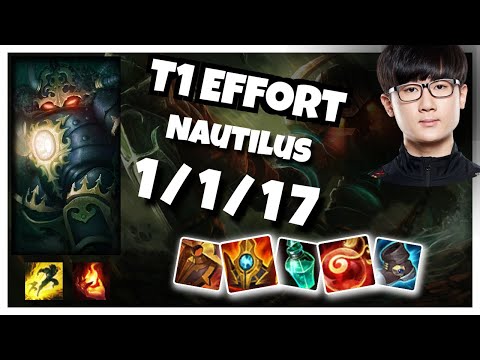 Nautilus vs Karma Shurelya's Battlesong T1 Effort SUPPORT (1/1/17) Gameplay Replay - Patch 10.24
