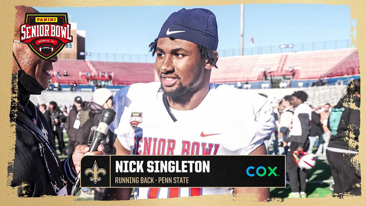 Penn St. RB Nick Singleton | 2026 Senior Bowl interview