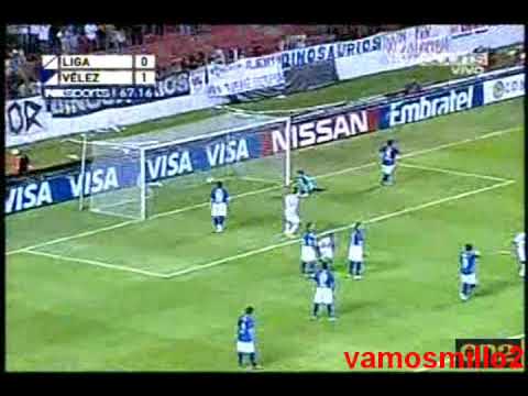 Liga de Quito 2 Velez 1 - Copa Sudamericana 2009