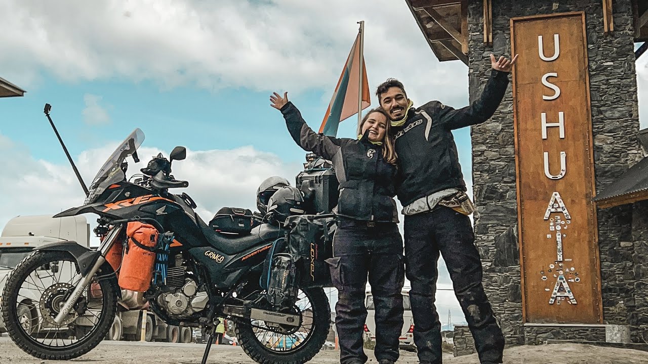 ATÉ O FIM DO MUNDO DE MOTO!