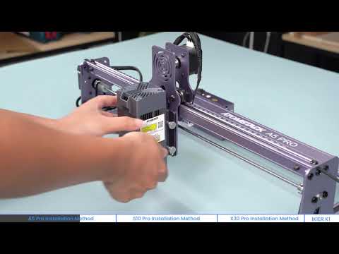 How to install Atomstack R30 V2 Infrared 1064nm Laser Module Tutorials