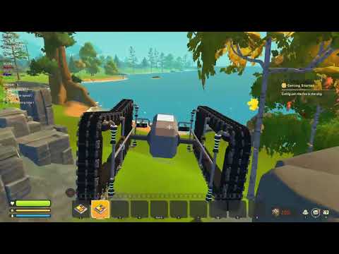 Scrap Mechanic Fant's Mod - Scout Tank (link in desc)