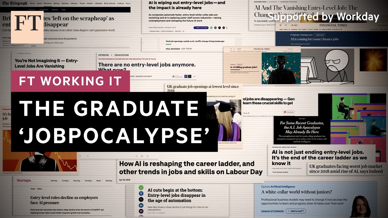 The graduate 'jobpocalypse':  Where have all the entry-level jobs gone? | FT Working It