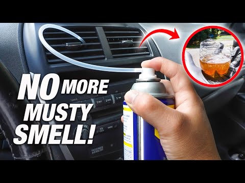 STOP Musty Moldy Bad Smells Coming From Your Car’s AC And Heater Vents Permanently! How To DIY