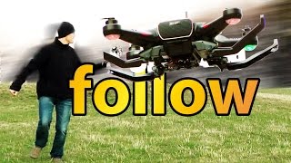 RCSchim haunted by a Ghost! (GPS Follow me), Crash and weak landing gear