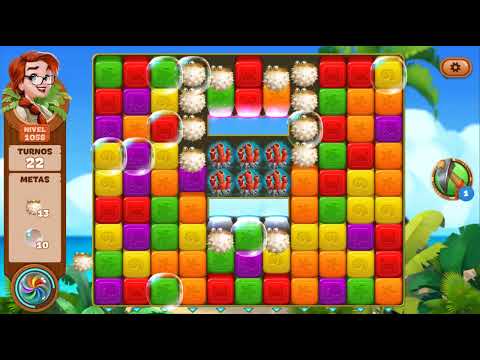 Lost Island Level 1058 Gameplay