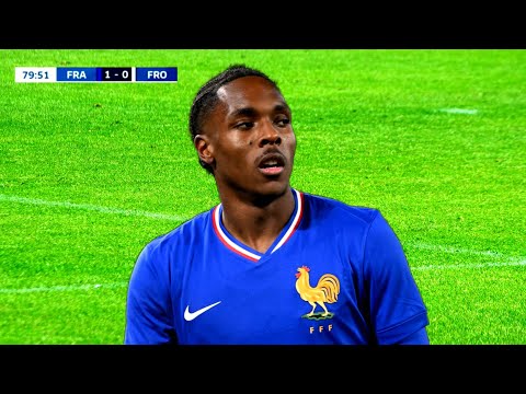 Mathys Tel 🇫🇷 WINS It for France U21! ⚽🔥 | 1 Goal vs Faroe Islands | All Touches