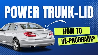 How to Re-Program the Power Trunk Lid on Hyundai Genesis