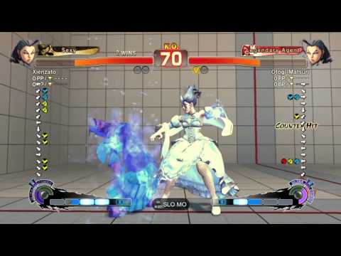 SSF4 AE: Xienzato vs Otogi-Matsuri (Rose Mirror) - Match 3